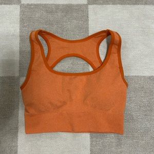 NVGTN Burnt Orange Eclipse Seamless Bra